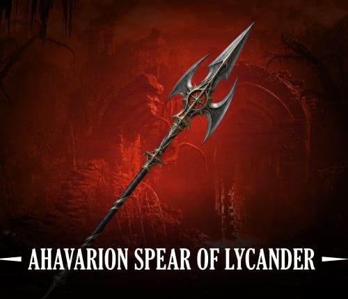 Ahavarion Spear of Lycander Mythic Unique